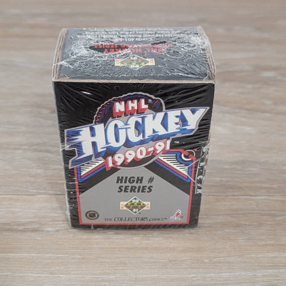 1990-91 Upper Deck NHL Hockey High Number Series Factory Sealed Set 401-550